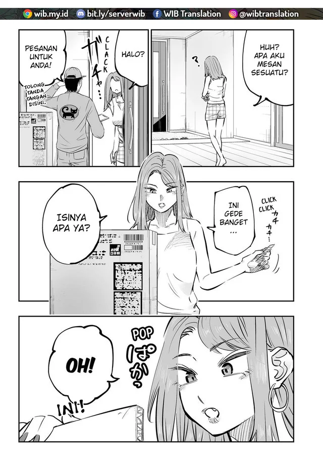 Manga Dosanko Gyaru wa Namaramenkoi Chapter 64 gambar 2