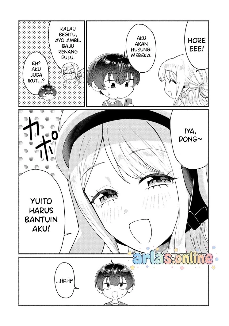 Douyara Ore wa Imadoki Gal na Toshiue Osananajimi kara Gekiomo Kanjou wo Mukerareteiru Rashii Chapter 16 Gambar 3