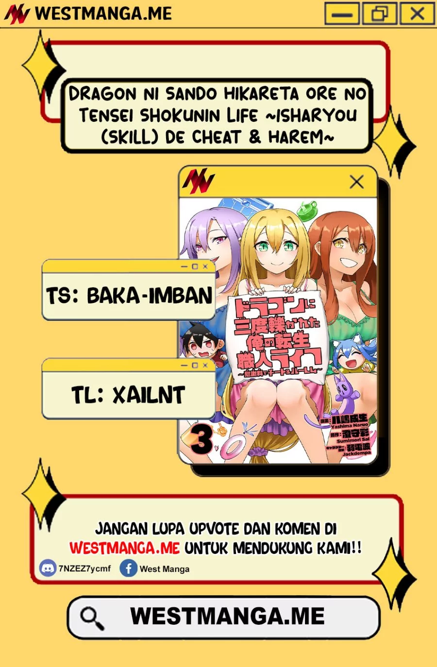 Dragon ni Sando Hikareta Ore no Tensei Shokunin Life Chapter 15 Gambar 3