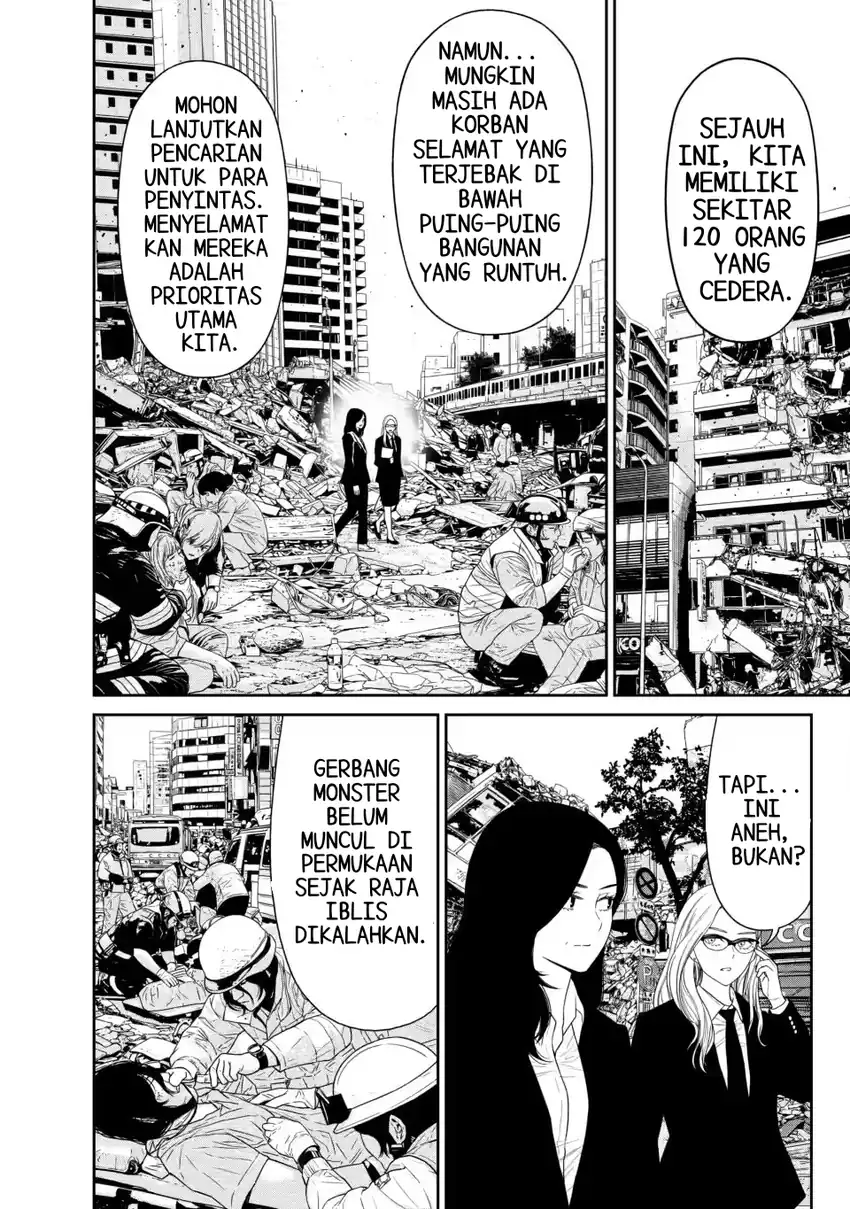 Manga Dungeon de Tatakaitsuzukete 20-nen no Doutei Yuusha, Chijou ni Modottara Danjoubi 1:1000 no Sekai Datta Chapter 5.2 gambar 2