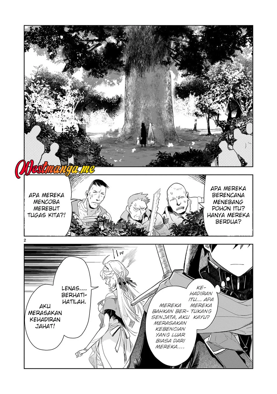 Elf Tsuma to Hajimeru Yuukyuu no Tabi ~Densetsu no Yuusha, Aisuru Elf to Tomoni 100-nen Mae ni Sukutta Sekai wo Tabisuru~ Chapter 3 Gambar 3