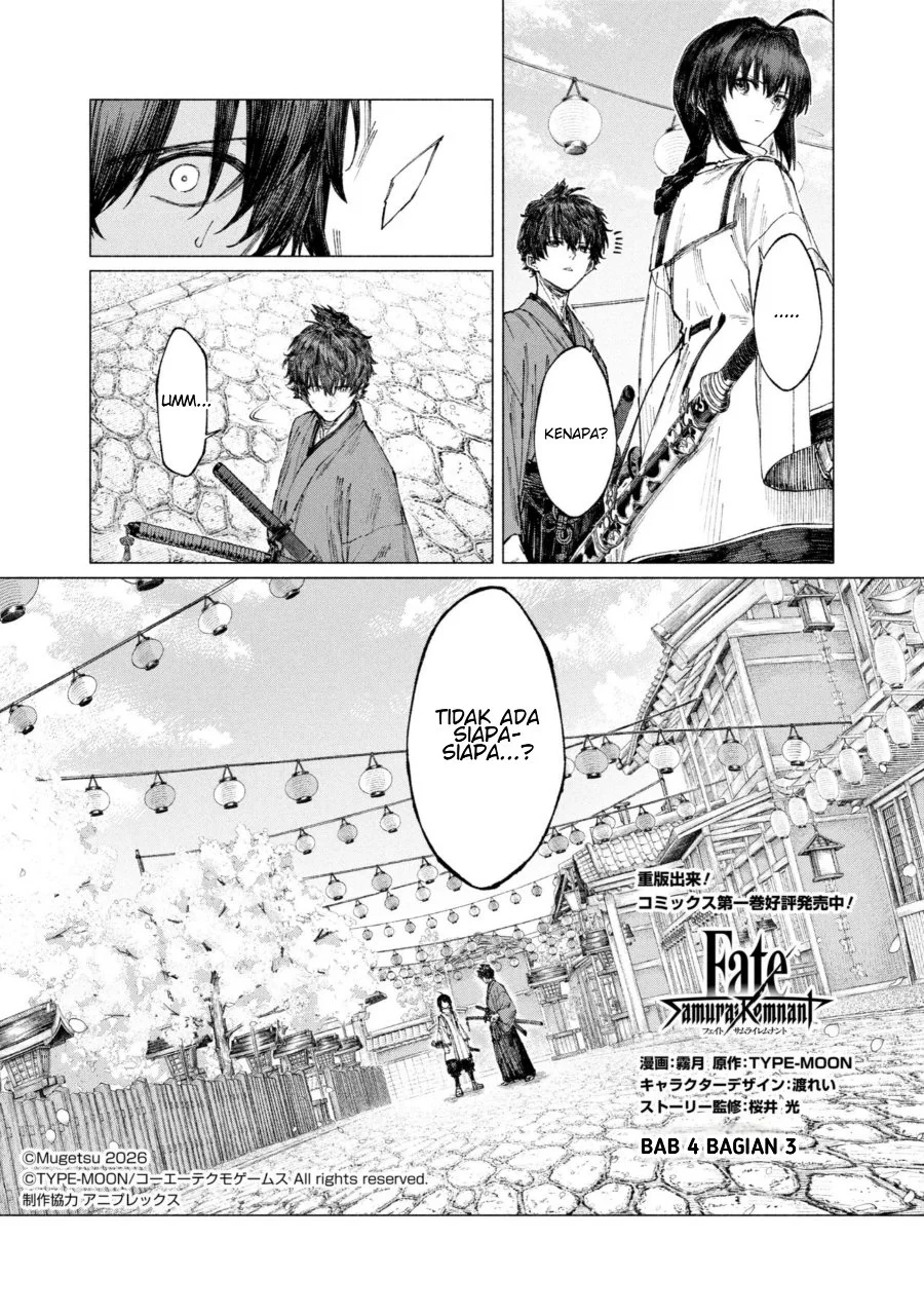 Manga Fate/Samurai Remnant Chapter 4.3 gambar 2