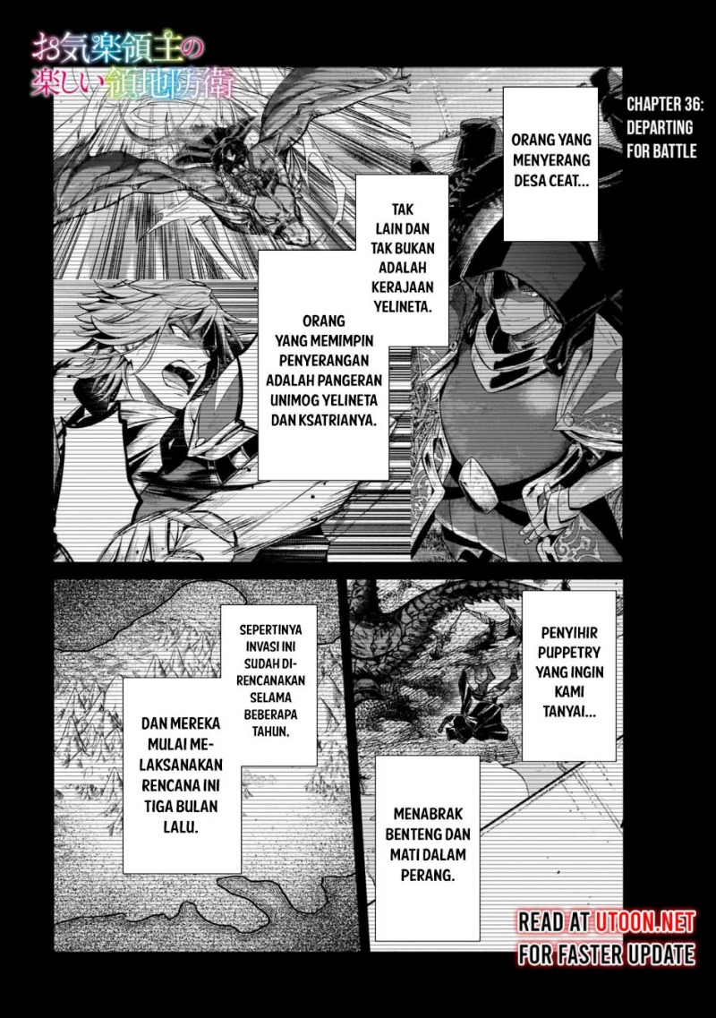 Manga Fun Territory Defense Of The Easy-going Lord ~the Nameless Village Is Made Into The Strongest Fortified City By Production Magic~ Chapter 36.1 gambar 2