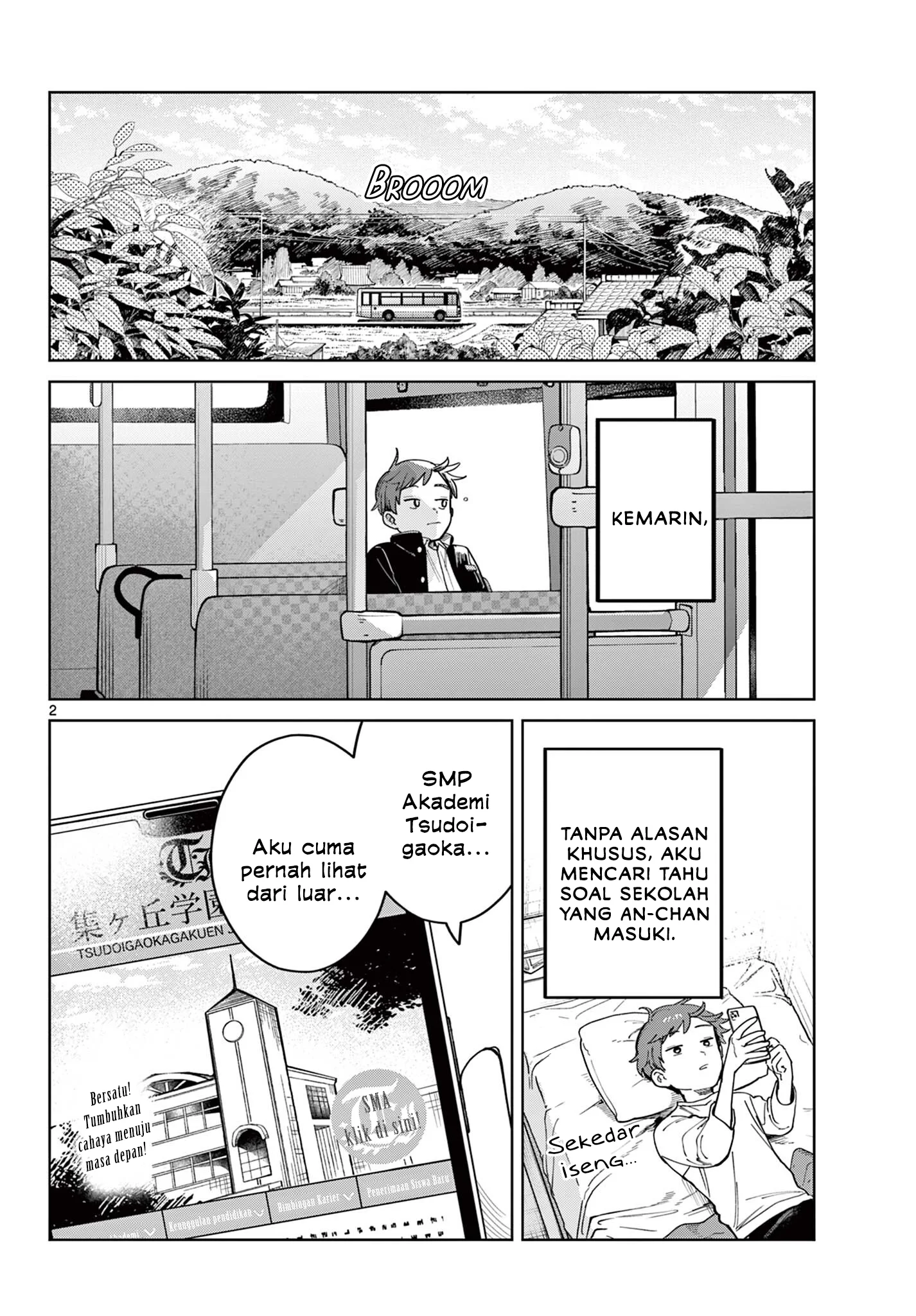 Manga Futari Bus Chapter 3 gambar 2