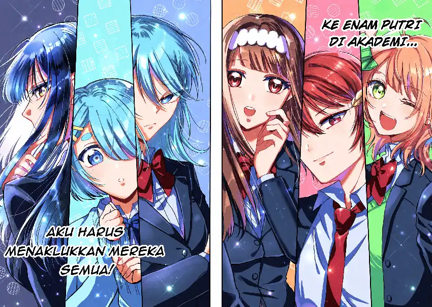 Gakuen no Hime Kouryaku Hajimetara Shuraba ni Natteta Ken Chapter 1 Gambar 3