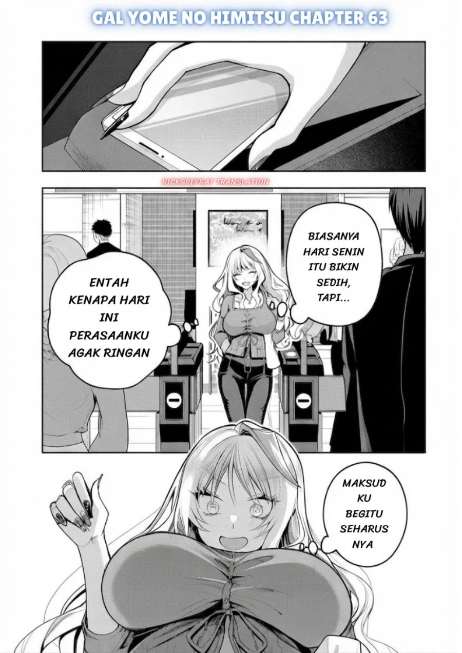 Manga Gal Yome no Himitsu Chapter 63 gambar 2