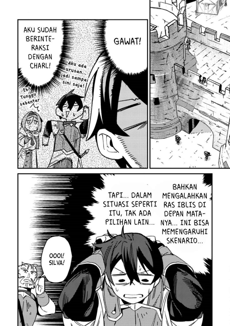 Manga Game Chishiki de Saikyou ni Natta Mob Heishi wa, Shin no Jitsuryoku wo Kakushitai Chapter 2.1 gambar 2