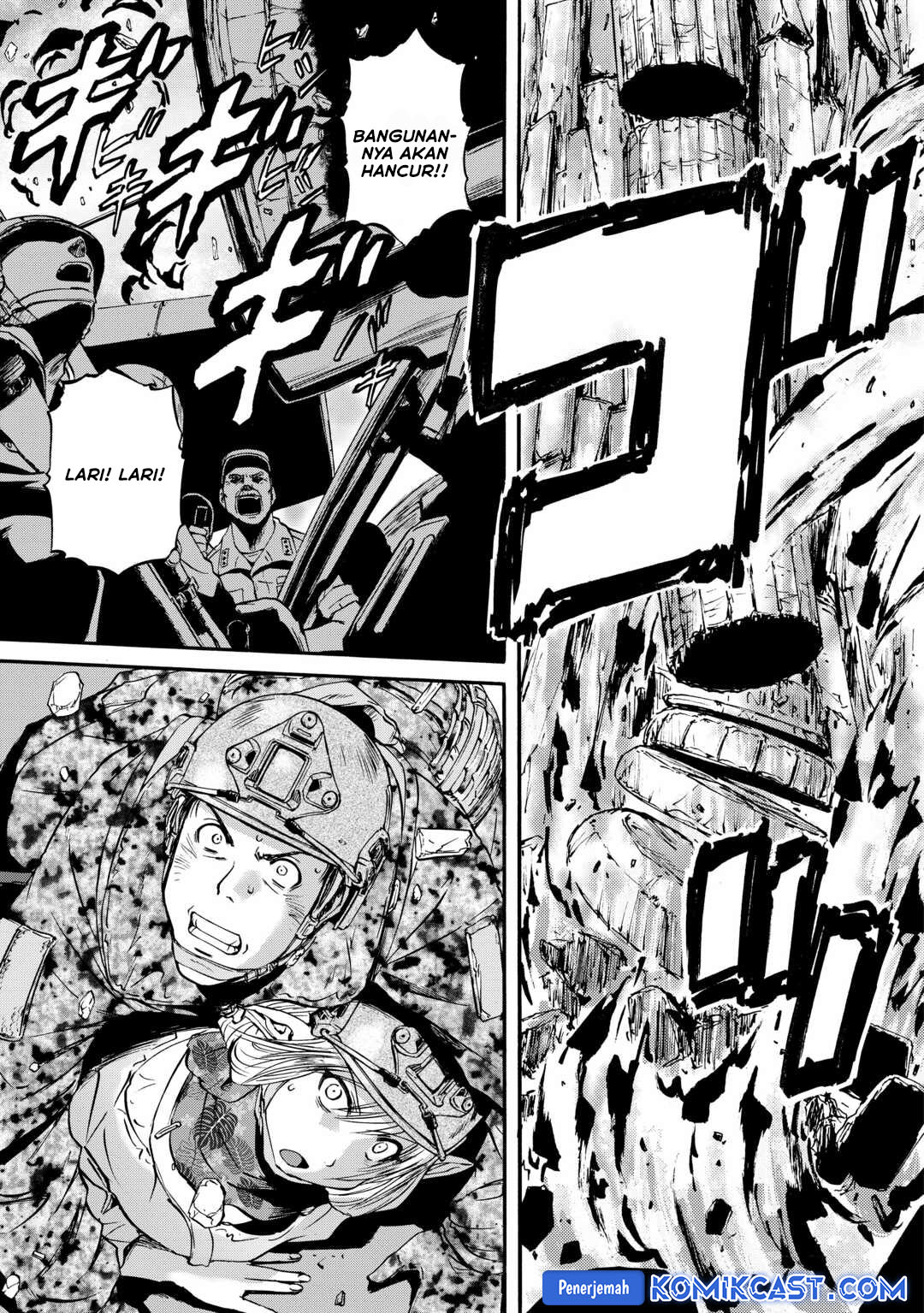 Gate – Jietai Kare no Chi nite Kaku Tatakeri Chapter 141 Gambar 3