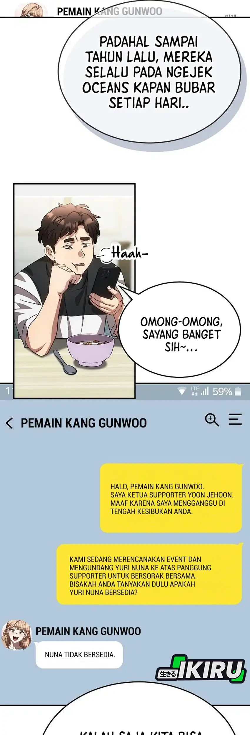 Genius Hitter Hits Fastball Chapter 117 Gambar 5