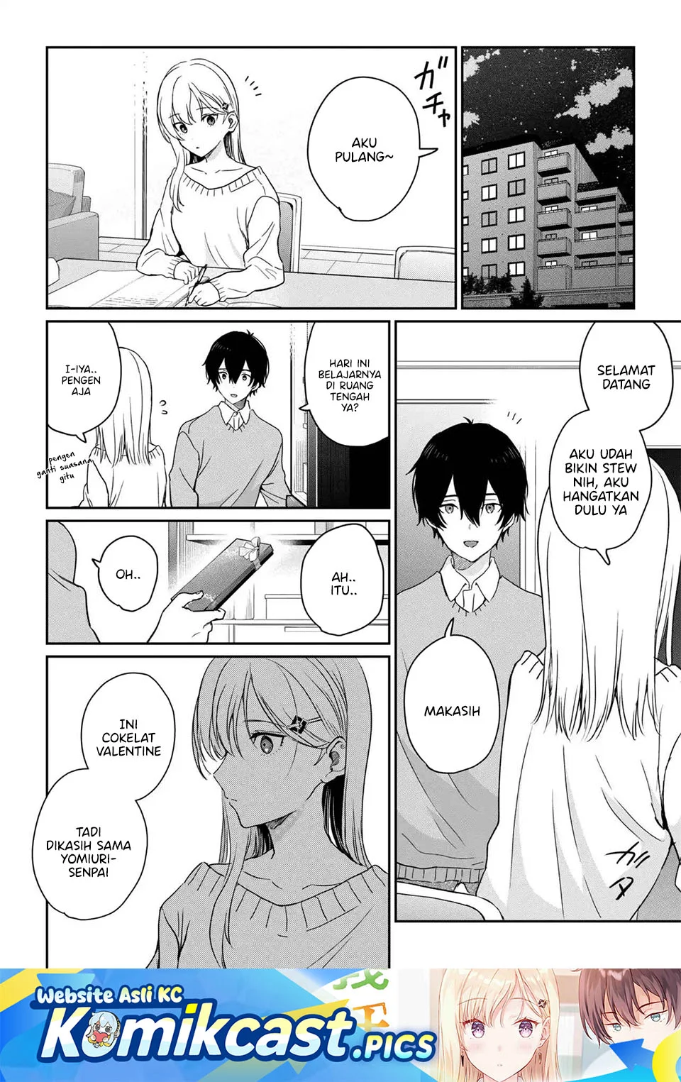 Manga Gimai Seikatsu Chapter 37.2 gambar 2