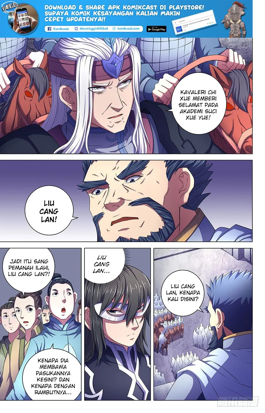 Manhua God of Martial Arts Chapter 200 gambar 2