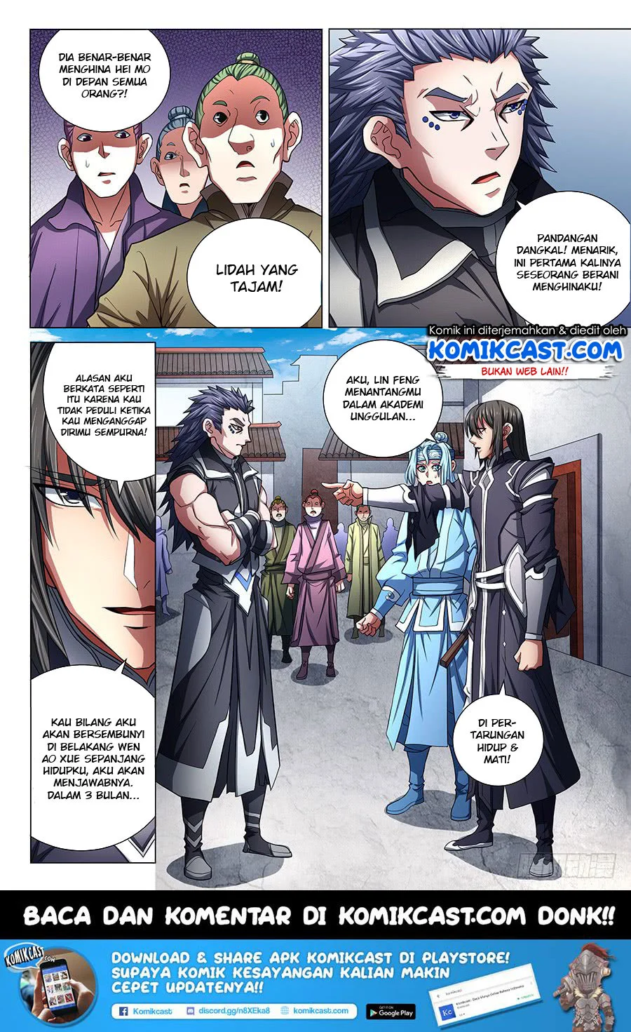 Manhua God of Martial Arts Chapter 221 gambar 2