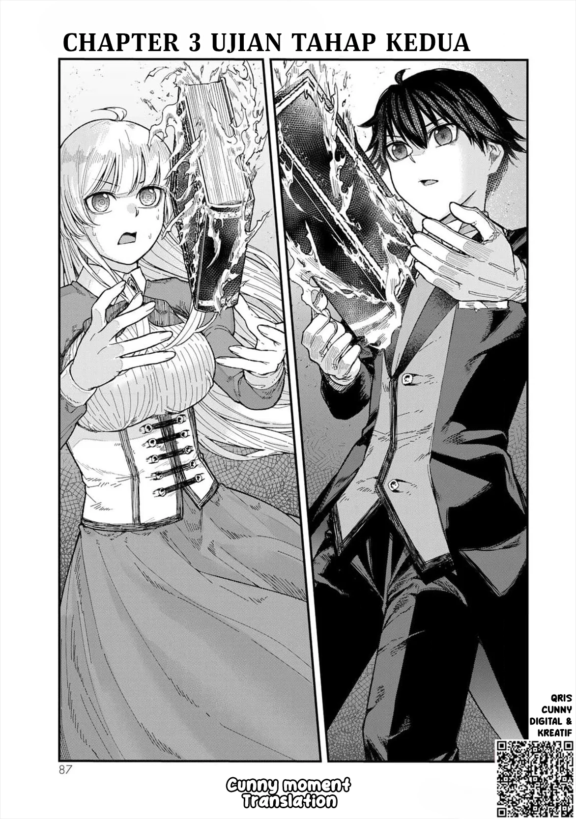 Gomi Ika da to Tsuihou Sareta Shiyounin, Jitsu wa Zense Kenja desu ~Shijou Saikyou no Kenja, Sekai Saikouhou no Gakuen ni Kayou~ Chapter 3 Gambar 3