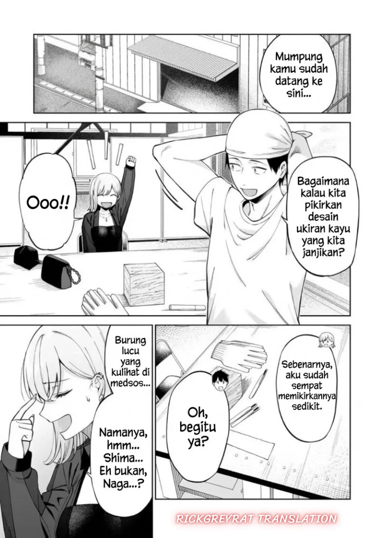 Manga Gyaru no Jitensha o Naoshitara Natsukareta Chapter 11.1 gambar 2