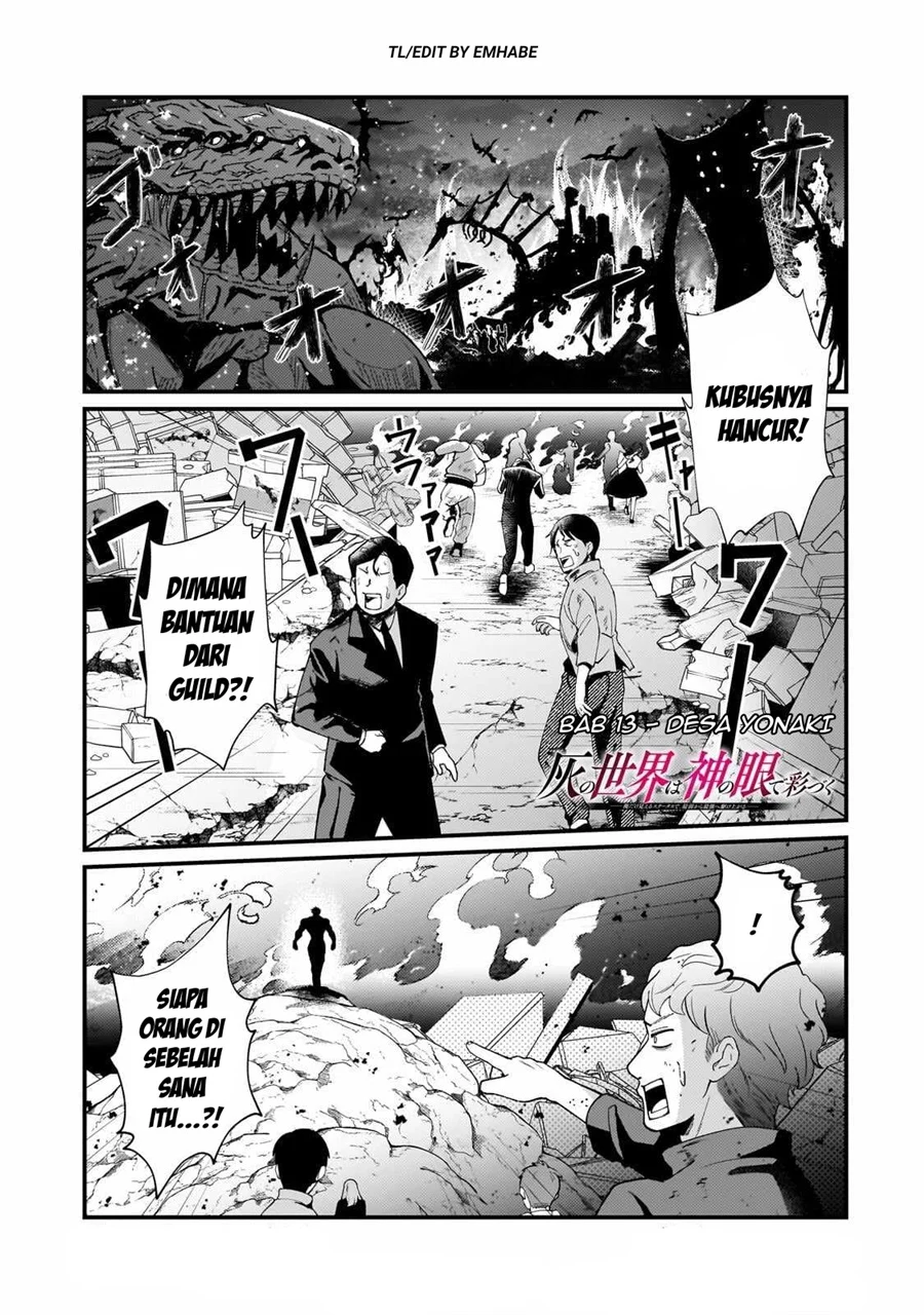 Manga Hai no Sekai wa Kami-no-me de Irodoku: Ore dake Mieru Status de, Saijaku kara Saikyou e Kageagaru Chapter 13 gambar 2