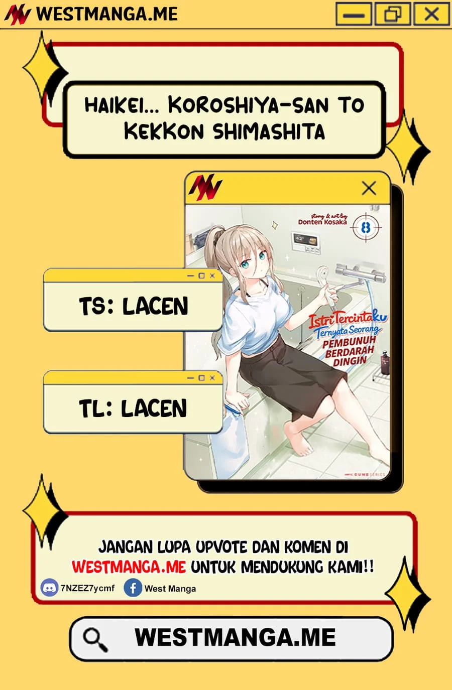Manga Haikei… Koroshiya-san to Kekkon Shimashita Chapter 53 gambar 2