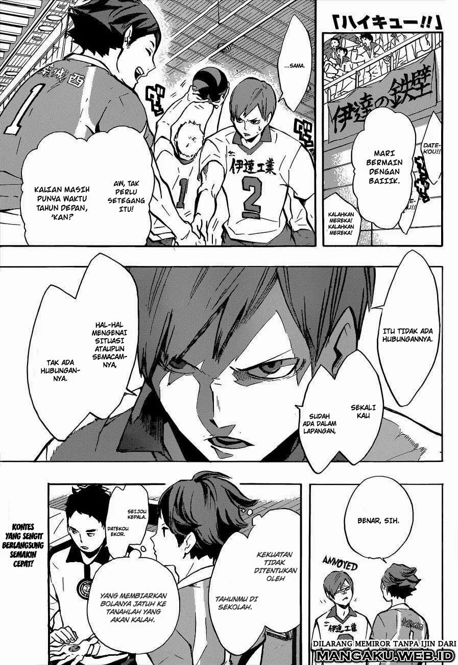 Manga Haikyuu!! Chapter 121 gambar 2