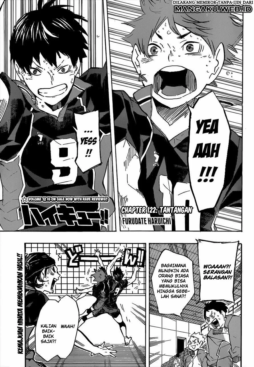 Manga Haikyuu!! Chapter 122 gambar 2