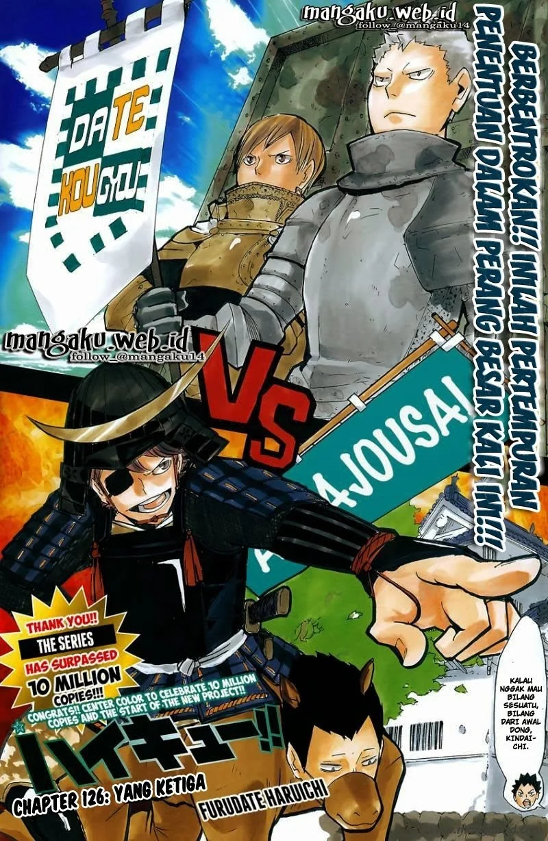 Manga Haikyuu!! Chapter 126 gambar 2