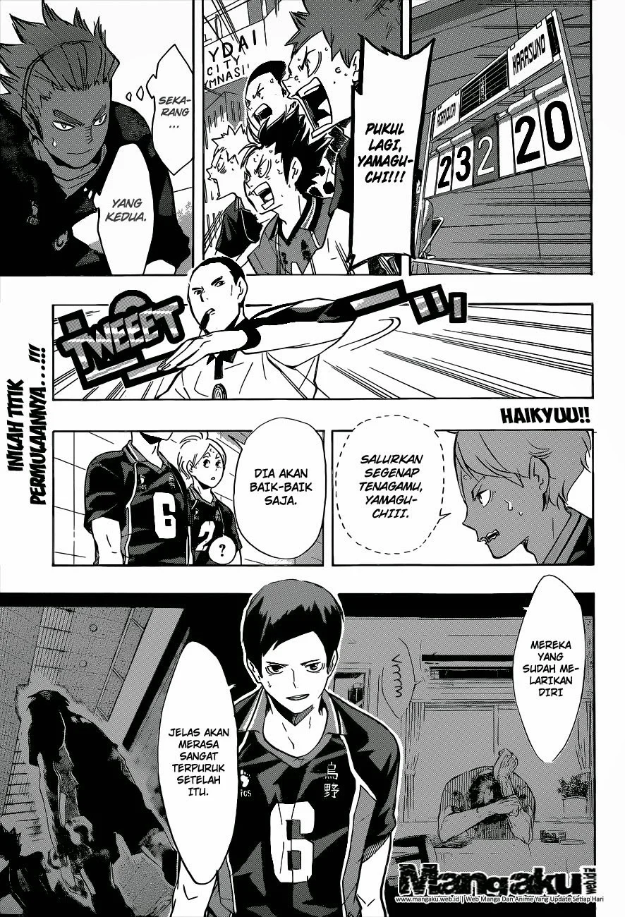 Manga Haikyuu!! Chapter 137 gambar 2
