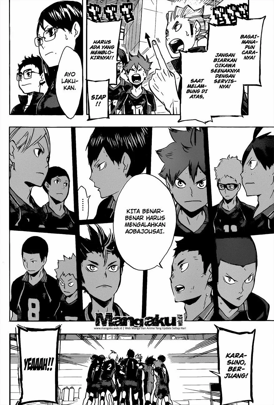 Manga Haikyuu!! Chapter 140 gambar 2