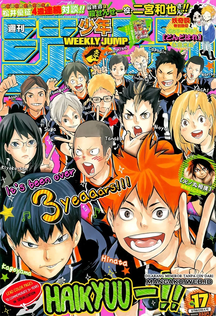 Manga Haikyuu!! Chapter 150 gambar 2