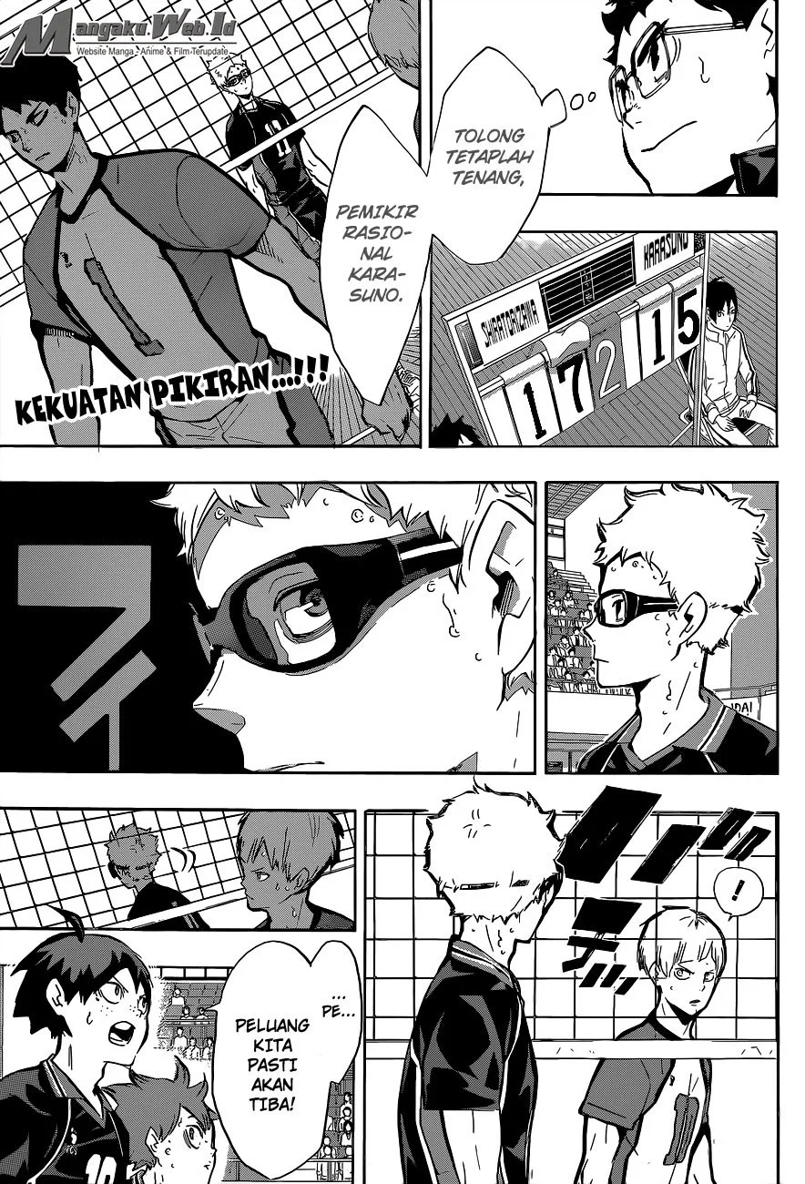 Manga Haikyuu!! Chapter 158 gambar 2