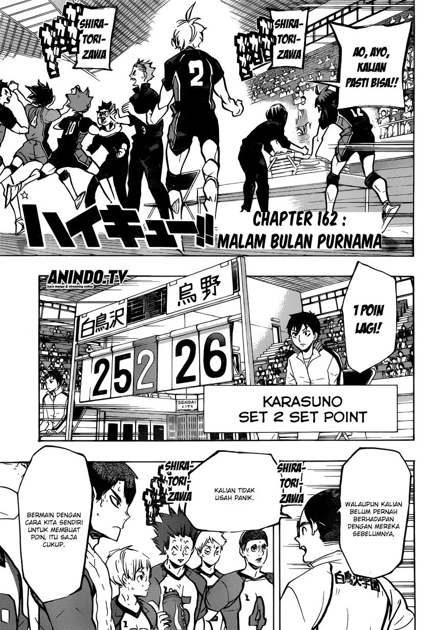 Manga Haikyuu!! Chapter 162 gambar 2