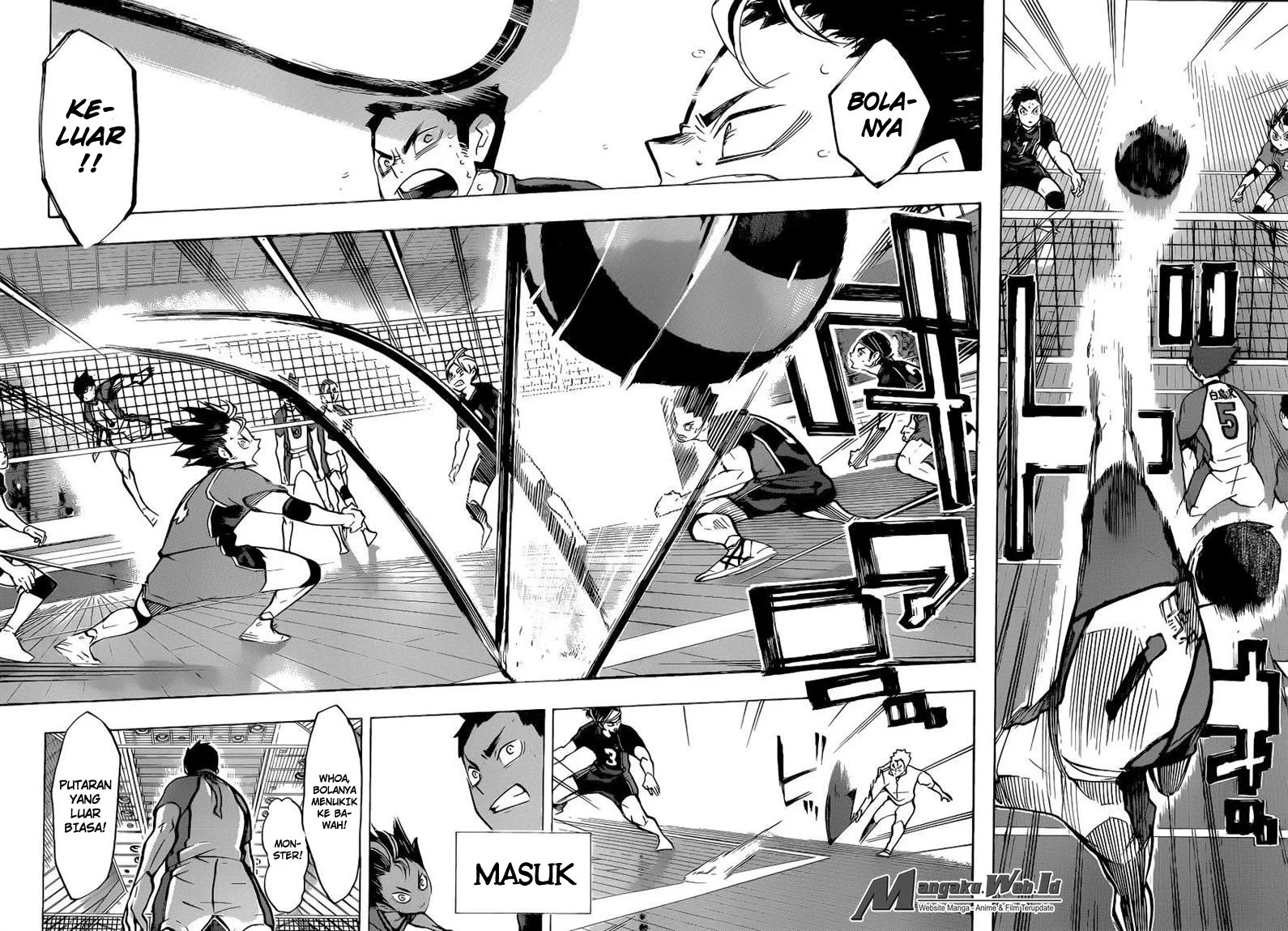 Manga Haikyuu!! Chapter 177 gambar 2