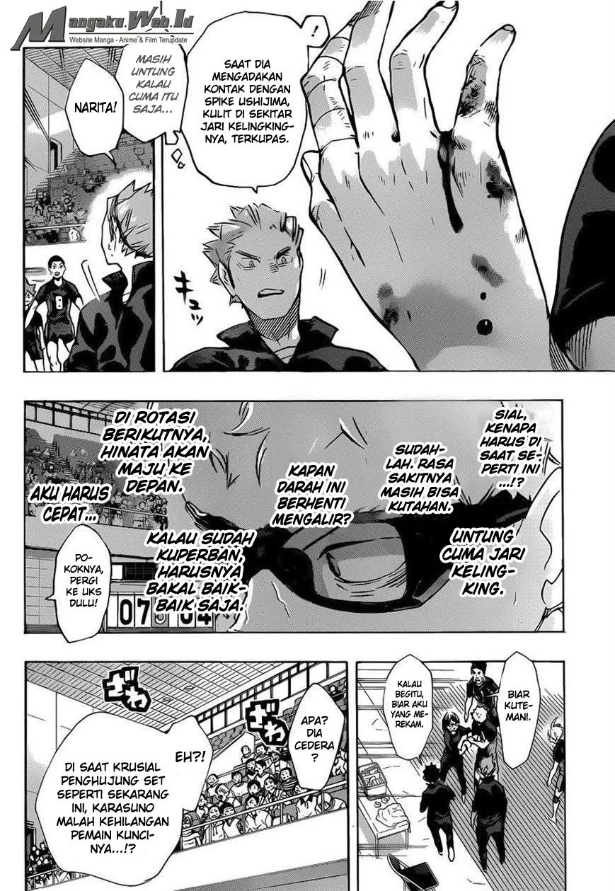 Manga Haikyuu!! Chapter 178 gambar 2