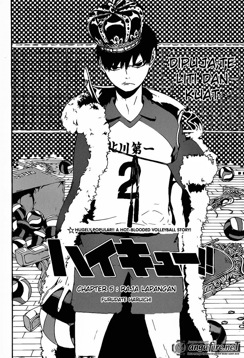 Manga Haikyuu!! Chapter 5 gambar 2