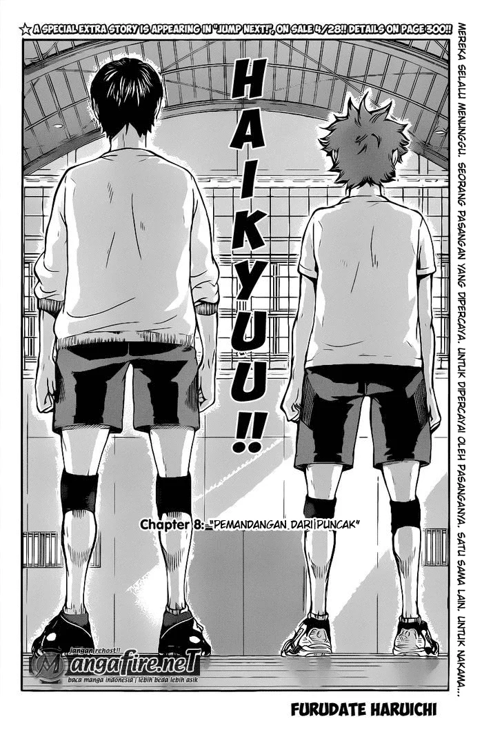 Manga Haikyuu!! Chapter 8 gambar 2