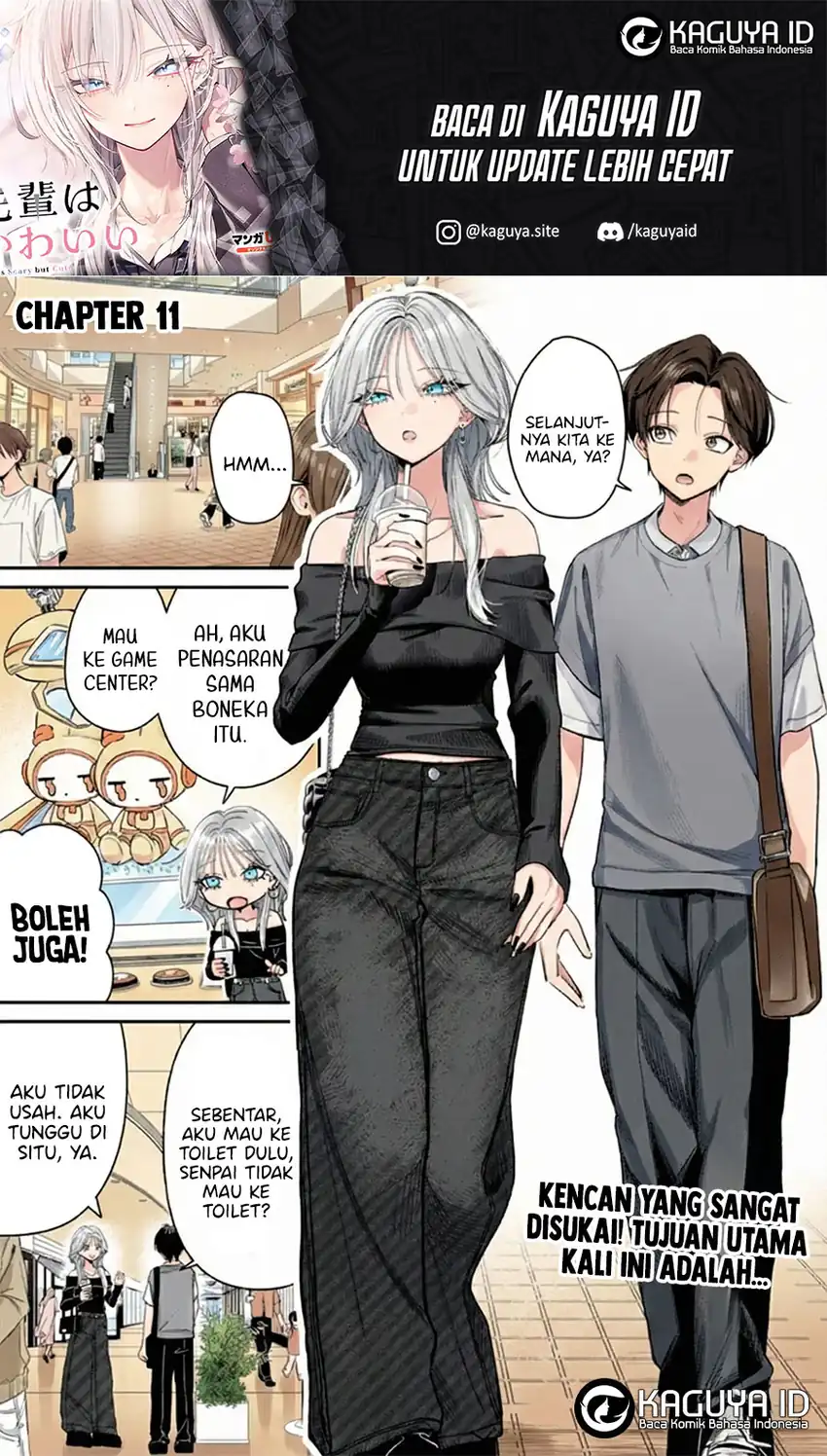 Manga Haimiya-senpai wa Kowakute Kawaii Chapter 11 gambar 2