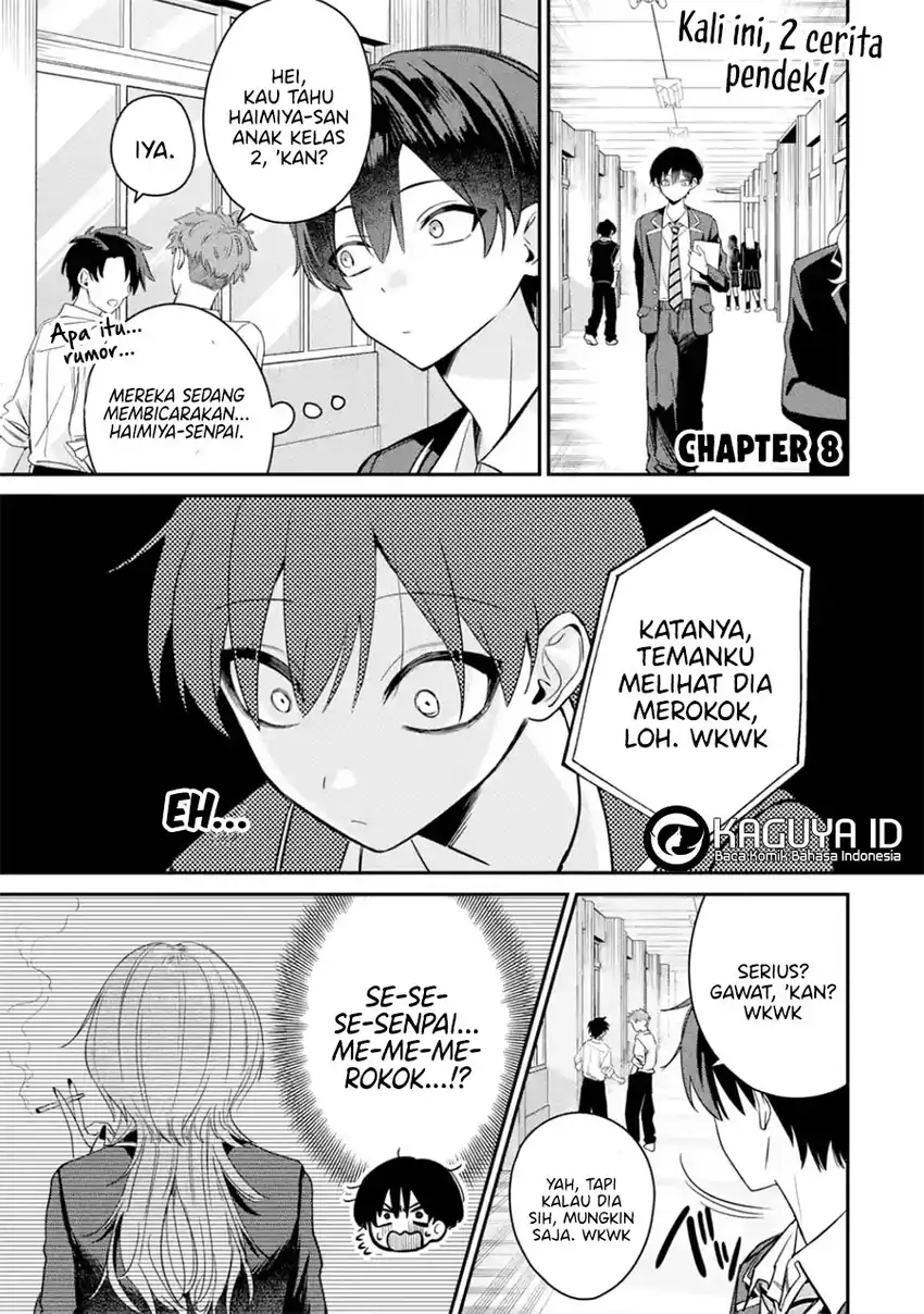 Manga Haimiya-senpai wa Kowakute Kawaii Chapter 8 gambar 2