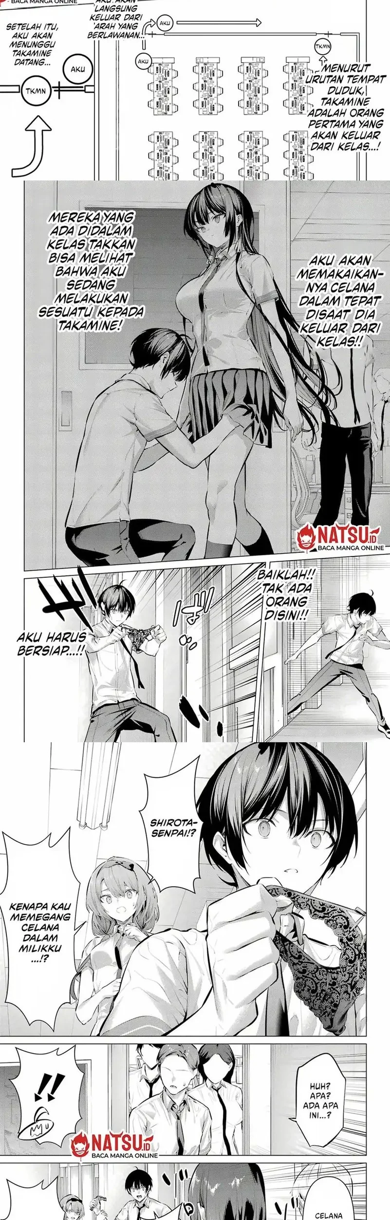 Manga Haite Kudasai Takamine-san Chapter 67.2 gambar 2