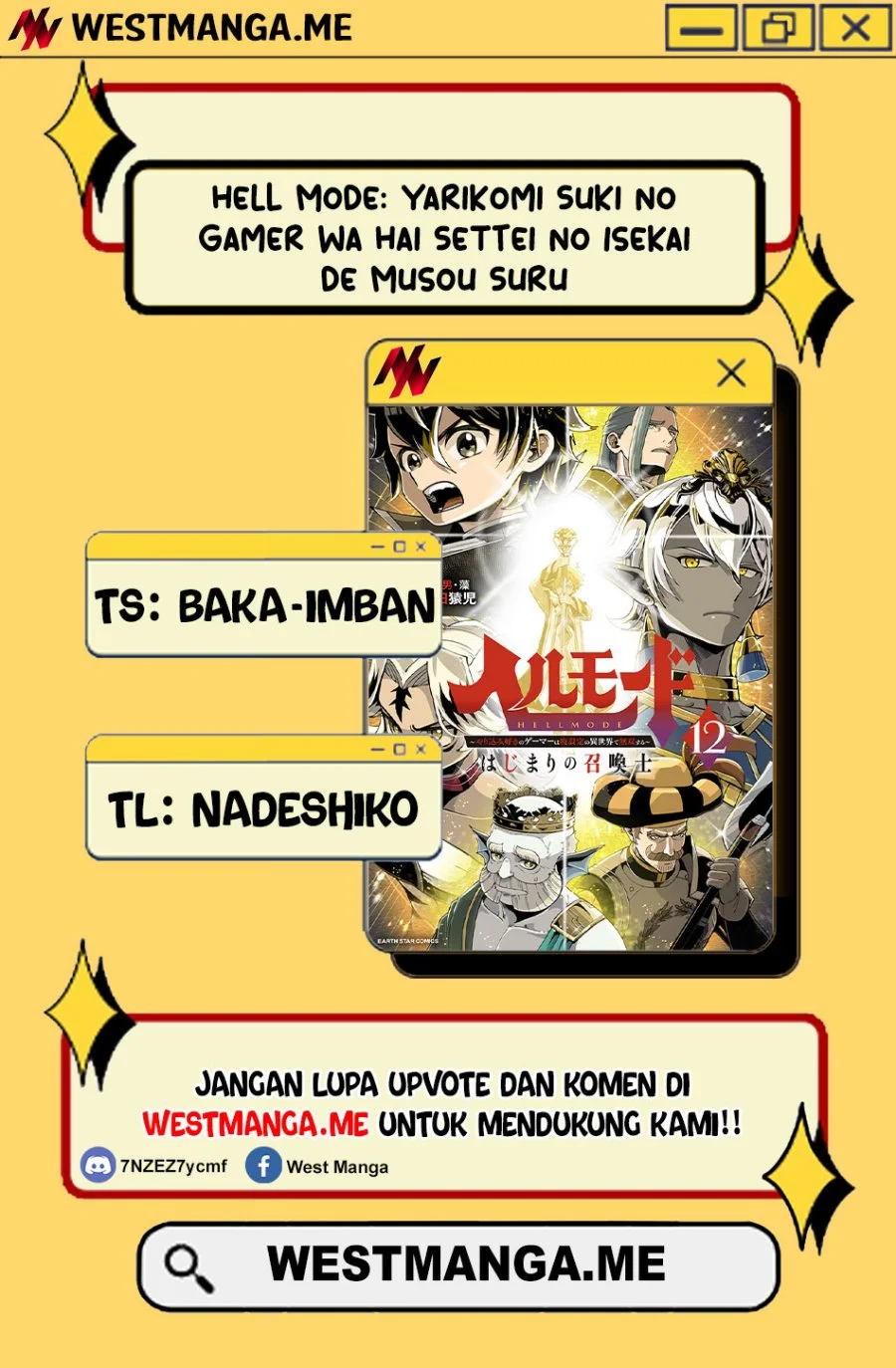 Manga Hell Mode: Yarikomi Suki no Gamer wa Hai Settei no Isekai de Musou Suru Chapter 89.1 gambar 2