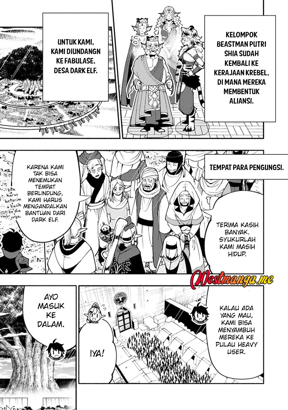 Manga Hell Mode: Yarikomi Suki no Gamer wa Hai Settei no Isekai de Musou Suru Chapter 90.2 gambar 2
