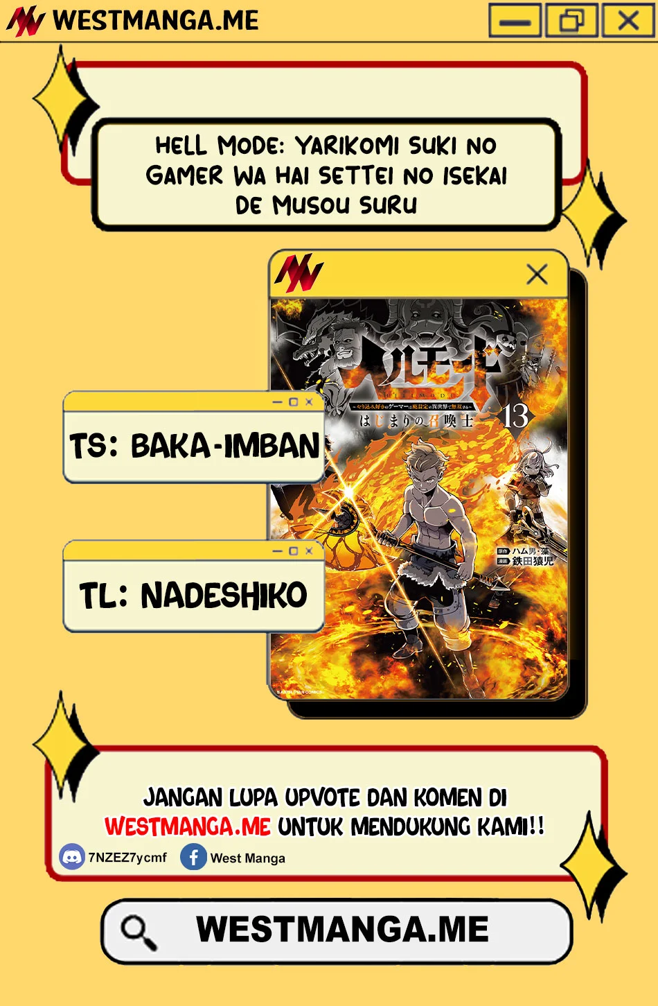 Manga Hell Mode: Yarikomi Suki no Gamer wa Hai Settei no Isekai de Musou Suru Chapter 91.1 gambar 2