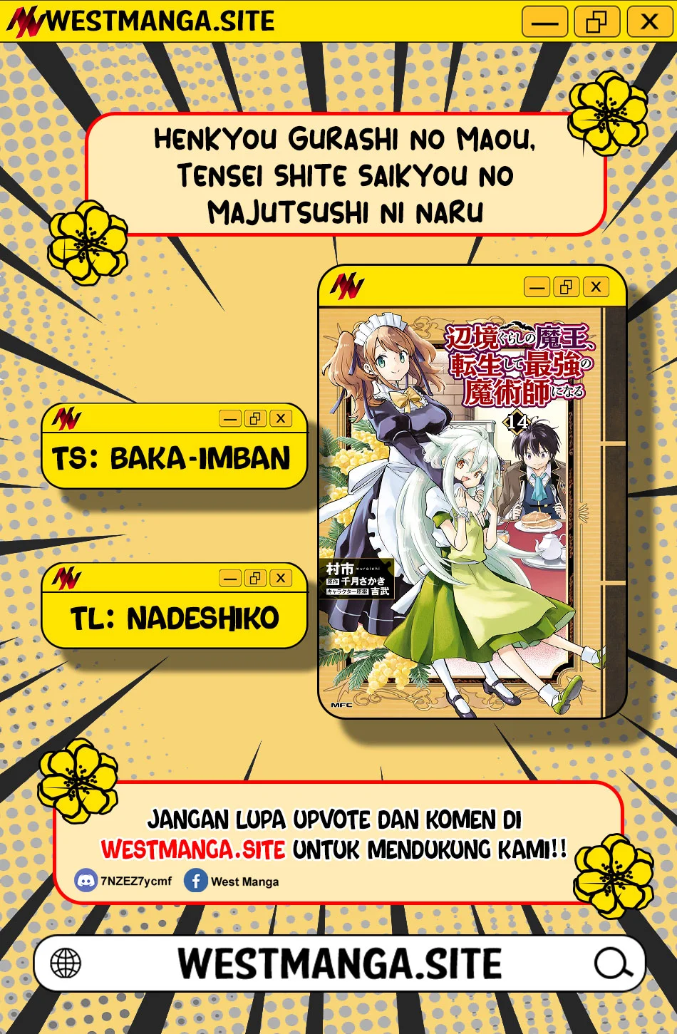 Henkyou Gurashi no Maou, Tensei shite Saikyou no Majutsushi ni naru 〜Aisarenagara Nariagaru Moto Maō wa, Ningen o Shiritai〜 Chapter 65 Gambar 3