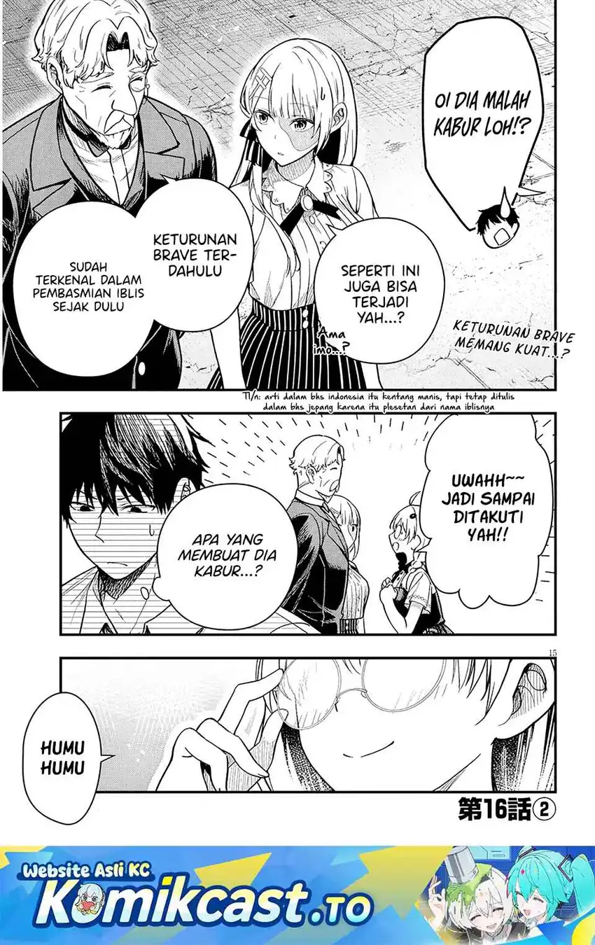 Manga Henkyou Mob Kizoku no Uchi ni Totsui de Kita Akuyaku Reijou ga, Mechakucha Dekiru Yoi Yome Nandaga? Chapter 16.2 gambar 2