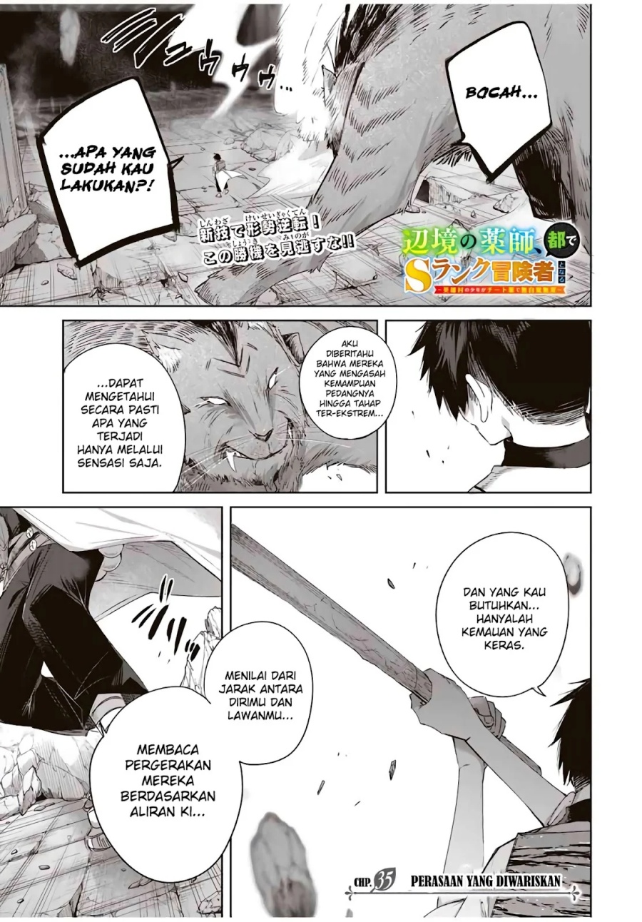 Manga Henkyou no Yakushi, Miyako de S Rank Boukensha to naru Chapter 35 gambar 2