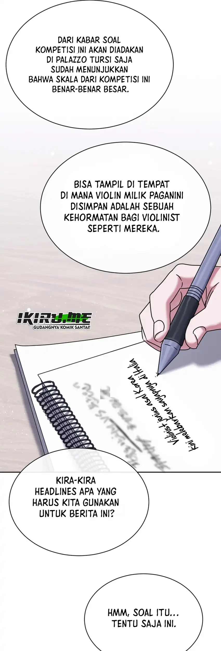 High School Musical Genius Is Paganini Reincarnated Chapter 99 Gambar 8