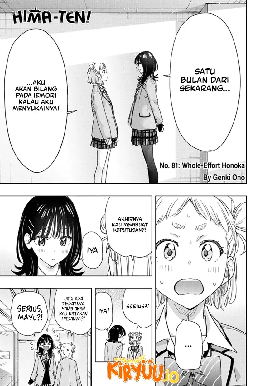 Manga Hima-Ten! Chapter 81 gambar 2