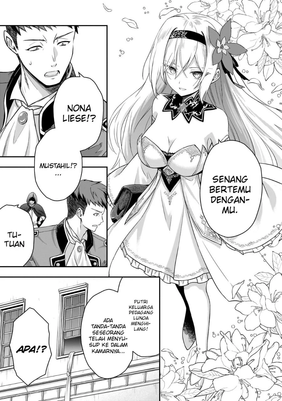 Hissatsu Reijou Liese ~Tensei Shita Saikyou no Koroshiya wa, Yami wo Matou Akuyaku Reijou to Naru~ Chapter 1.3 Gambar 3