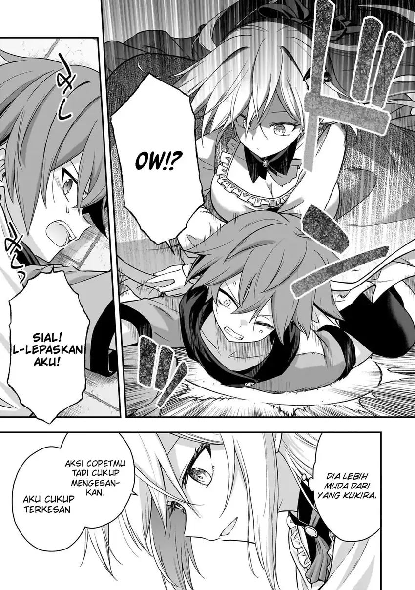 Manga Hissatsu Reijou Liese ~Tensei Shita Saikyou no Koroshiya wa, Yami wo Matou Akuyaku Reijou to Naru~ Chapter 2.2 gambar 2