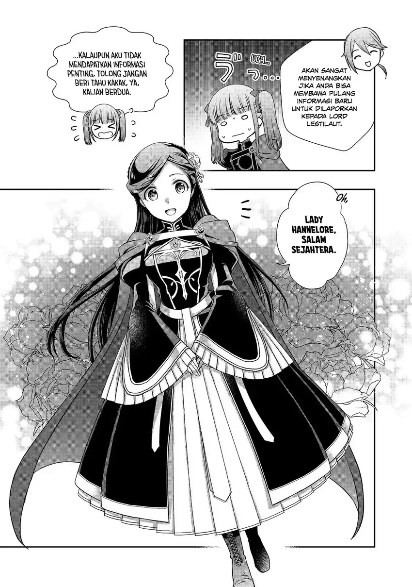 Honzuki no Gekokujou: Hannerōre no Kizoku-in Gonensei Ichi – Koishite Mitai O’hime-sama Chapter 6 Gambar 3