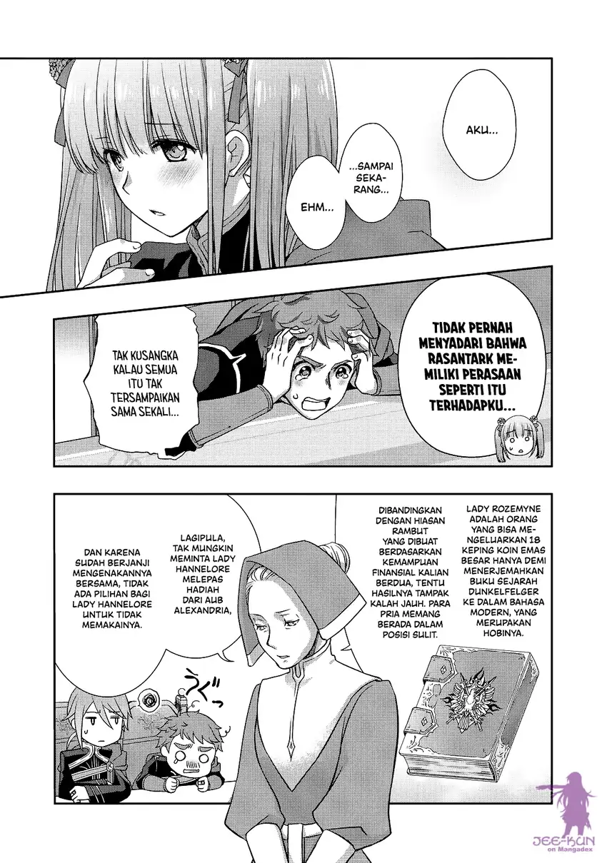 Honzuki no Gekokujou: Hannerōre no Kizoku-in Gonensei Ichi – Koishite Mitai O’hime-sama Chapter 9 Gambar 3