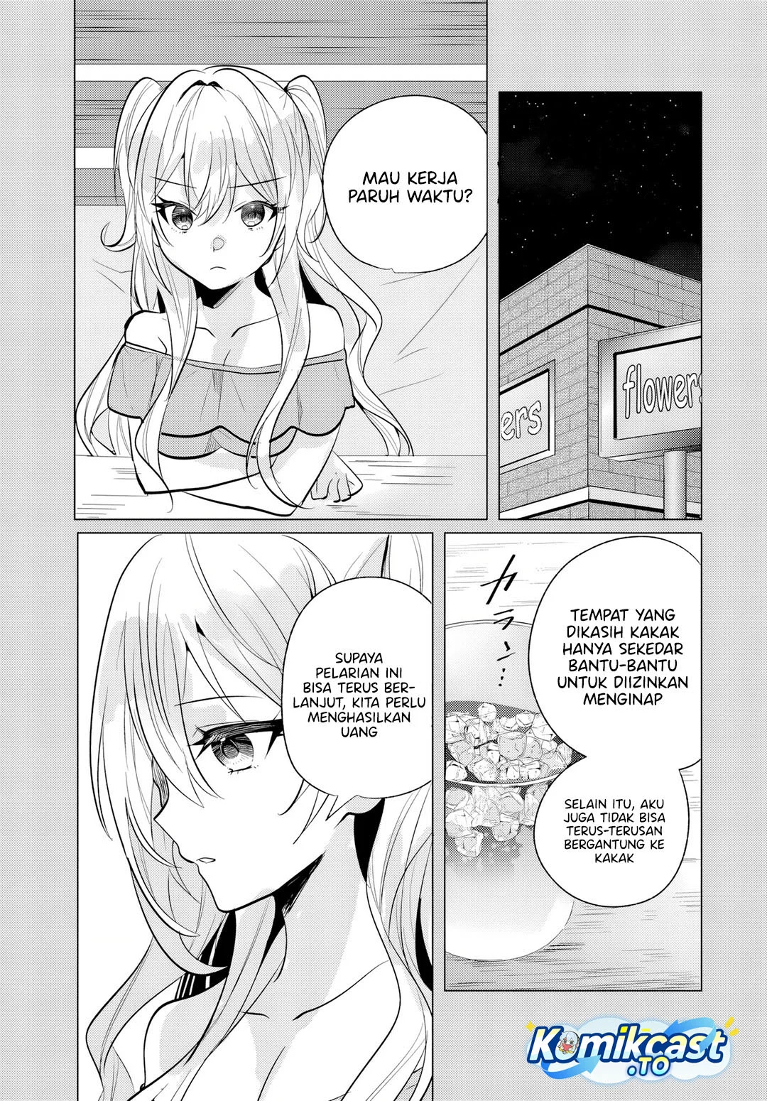 Houkago, Famiresu de, Kurasu no Ano Ko to Chapter 11 Gambar 3