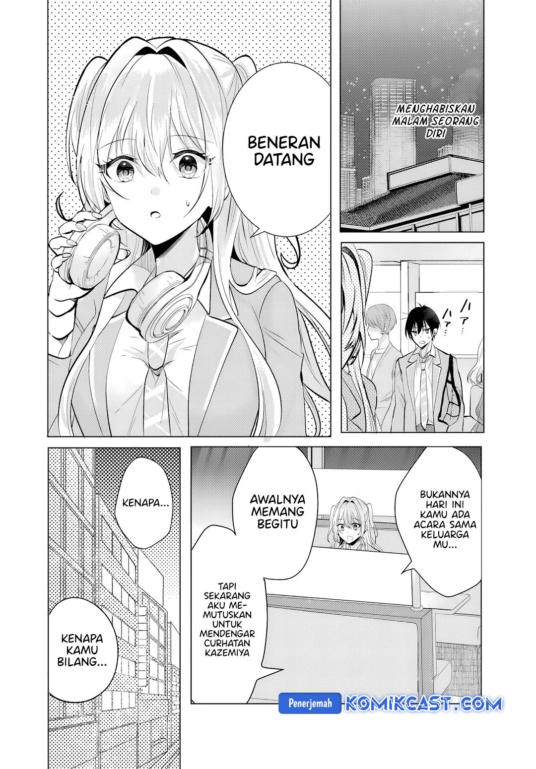 Manga Houkago, Famiresu de, Kurasu no Ano Ko to Chapter 5.2 gambar 2