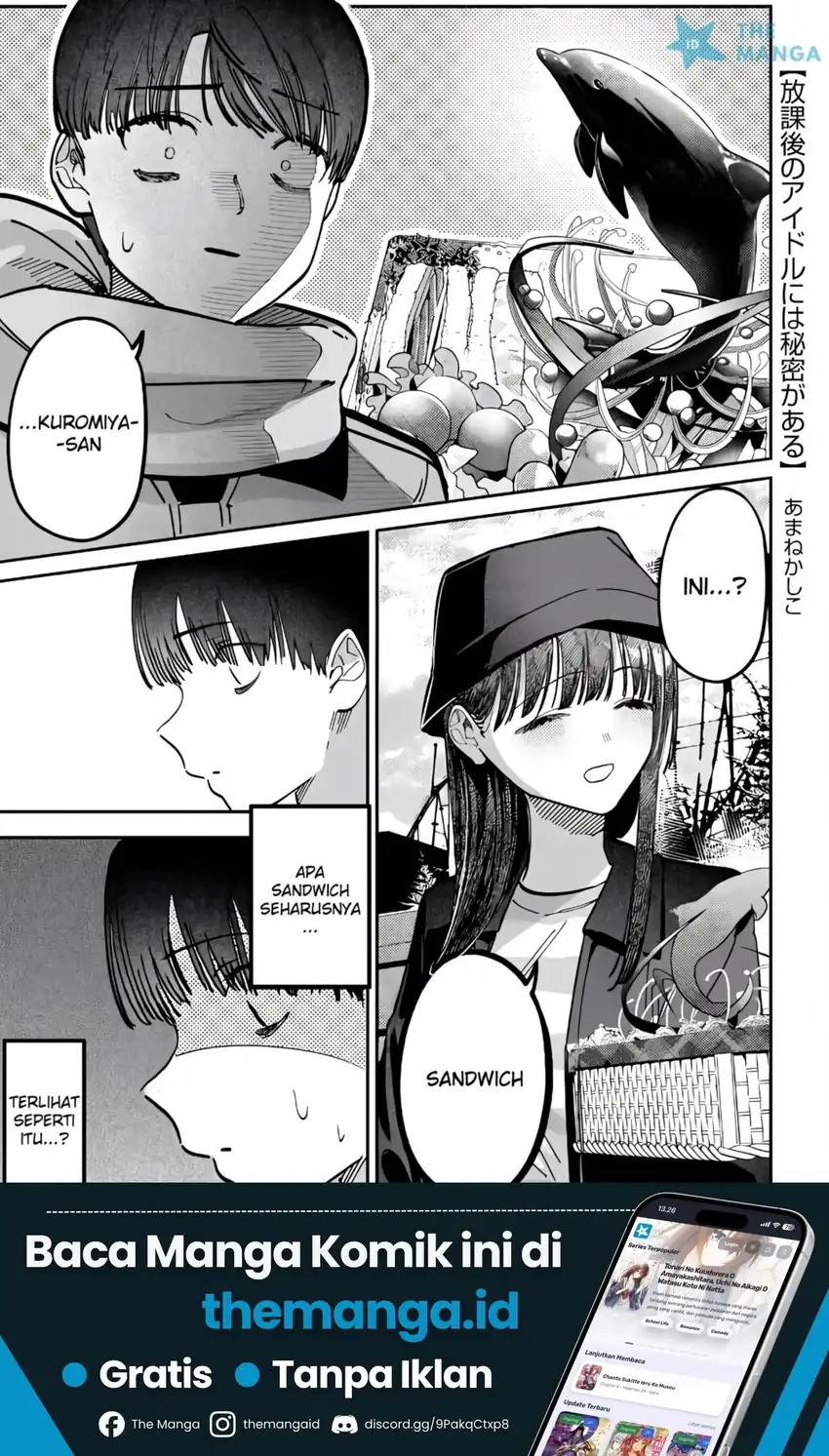 Manga Houkago no Idol ni wa Himitsu ga aru Chapter 67 gambar 2